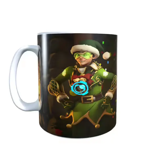 Tracer Forced Smile Overwatch Mug
