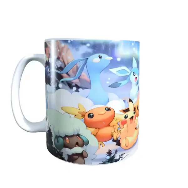 Pokemon Inspired Winter Magic Mug