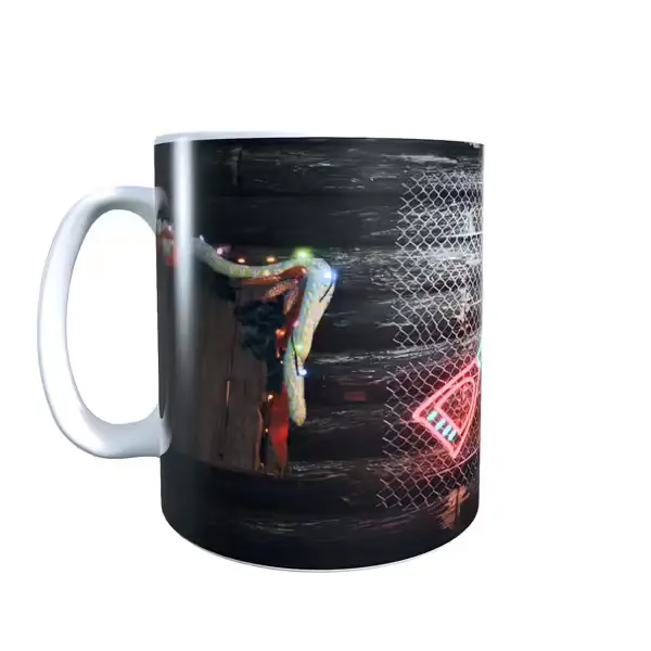 Rust Inspired Neon Ak Mug