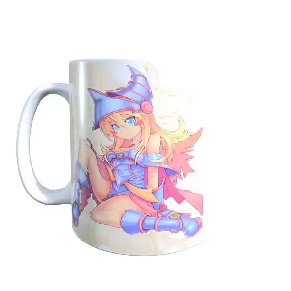 Yu-Gi-Oh! Dark Magician Girl Sitting Coffee Mug