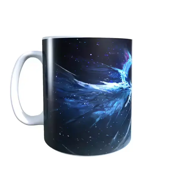 Yu-Gi-Oh! Inspired Deep Eyes White Dragon Mug