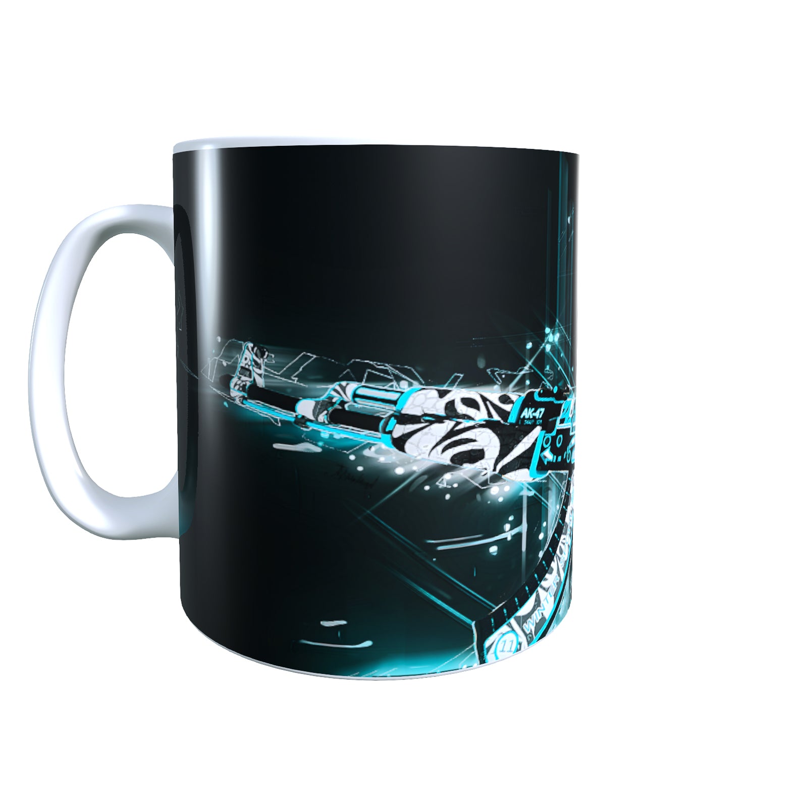 AK47 Frontside - Tactical Ops Coffee Mug