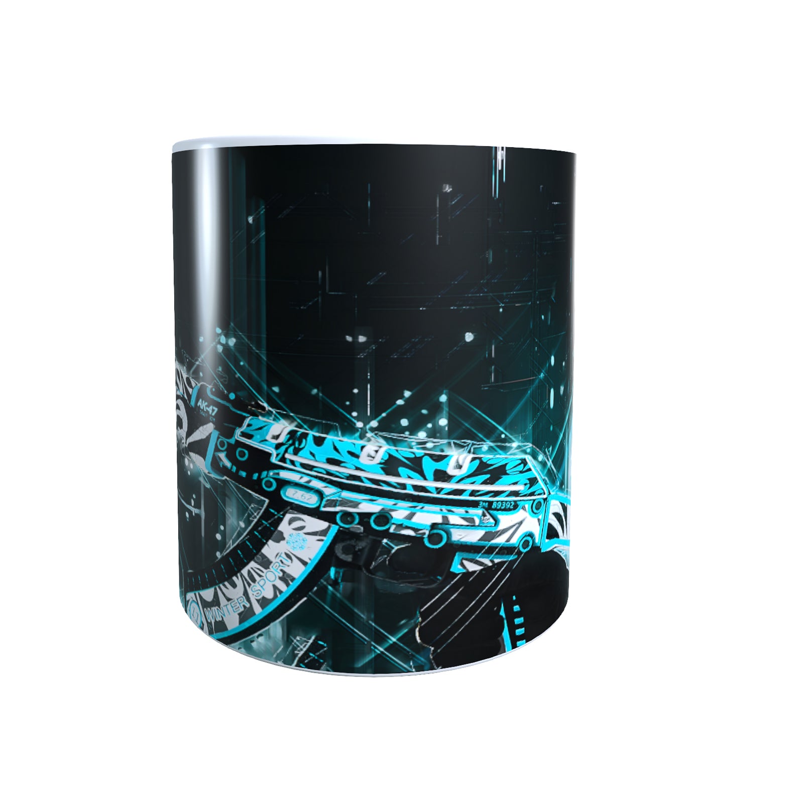 AK47 Frontside - Tactical Ops Coffee Mug