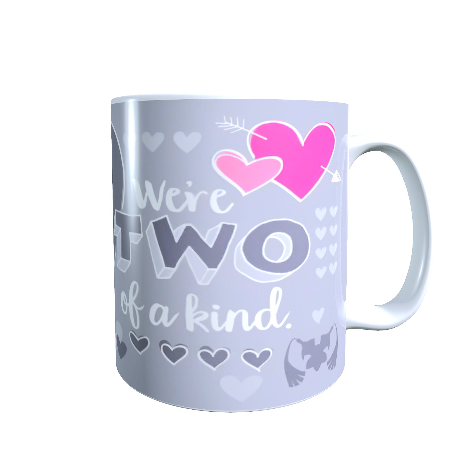 Doublade Valentines Day - Creature Catchers Coffee Mug