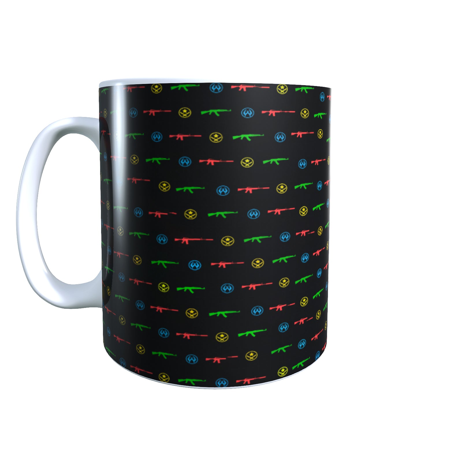 AK47 M4 Pattern - Tactical Ops Coffee Mug