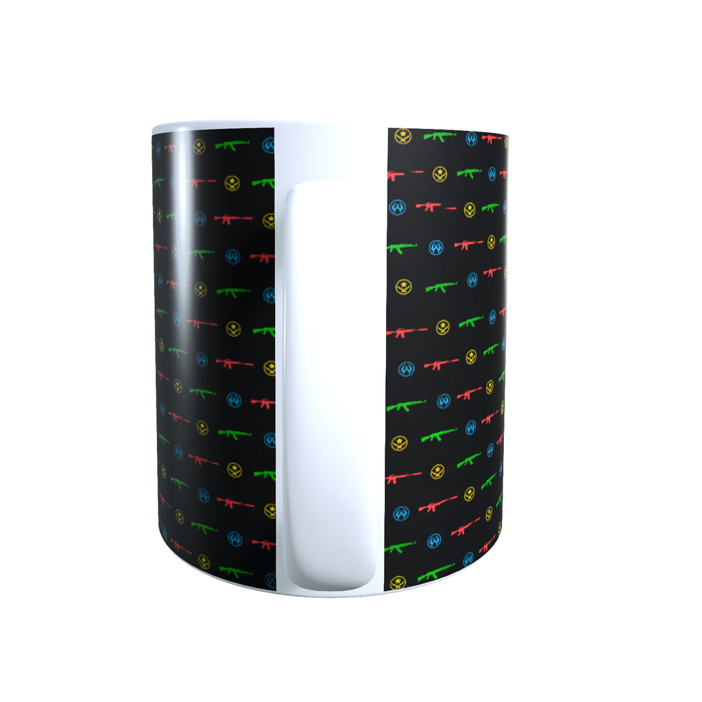 AK47 M4 Pattern - Tactical Ops Coffee Mug