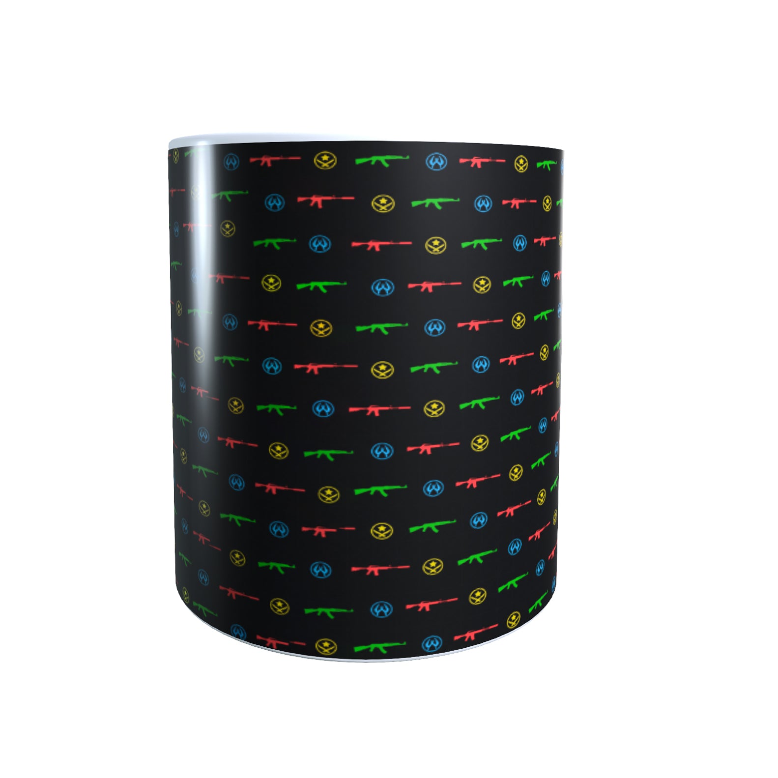 AK47 M4 Pattern - Tactical Ops Coffee Mug