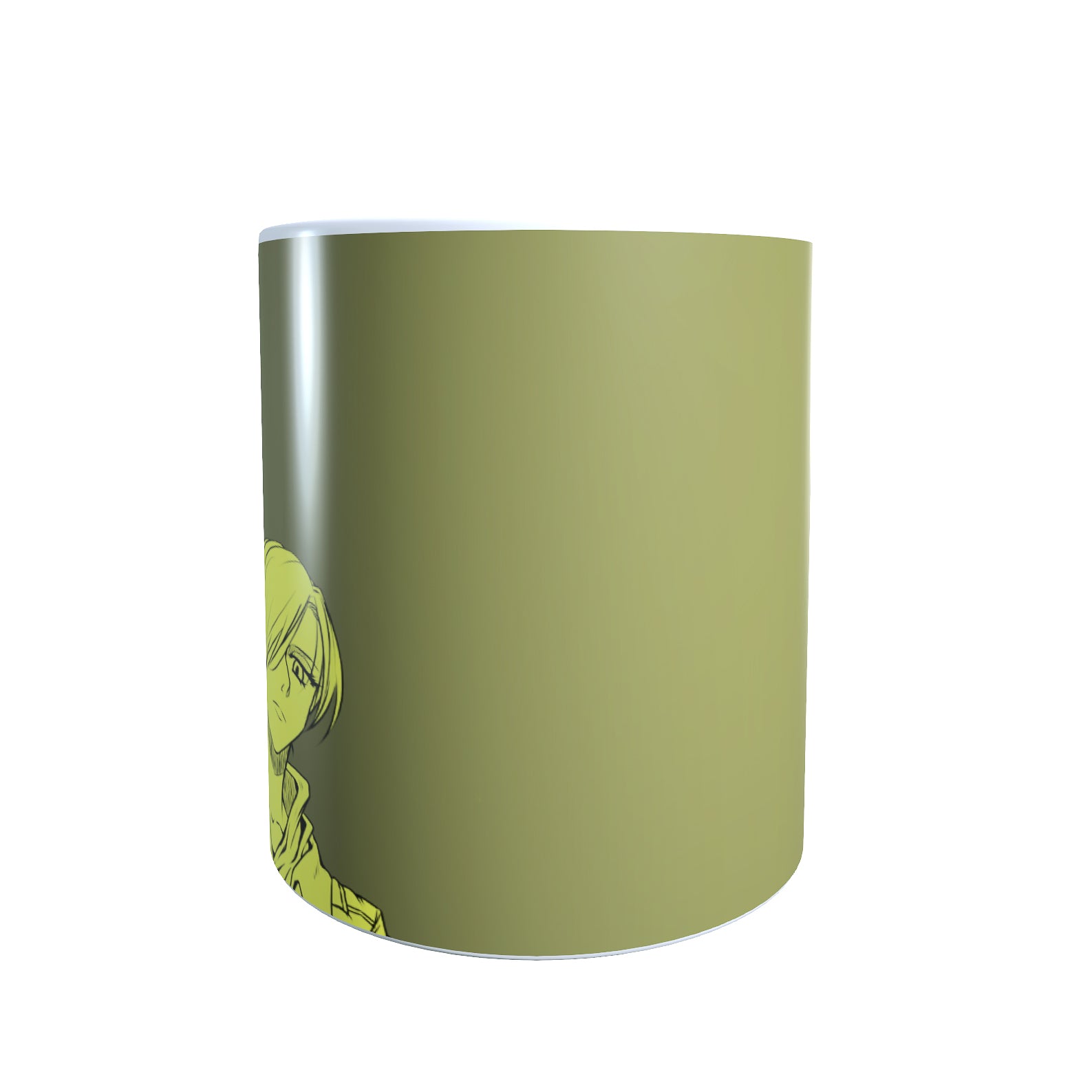 Annie Yellow - Titan Siege Coffee Mug