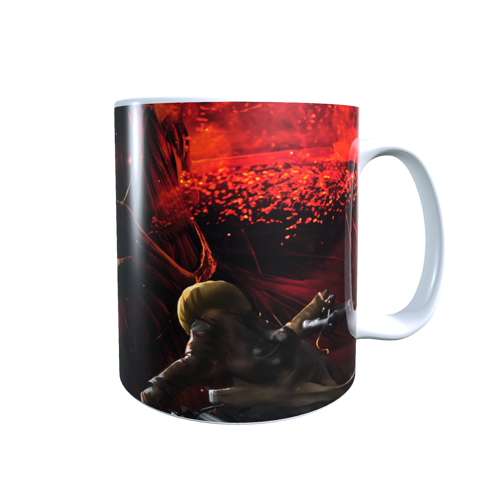 Attacking Titan - Titan Siege Coffee Mug