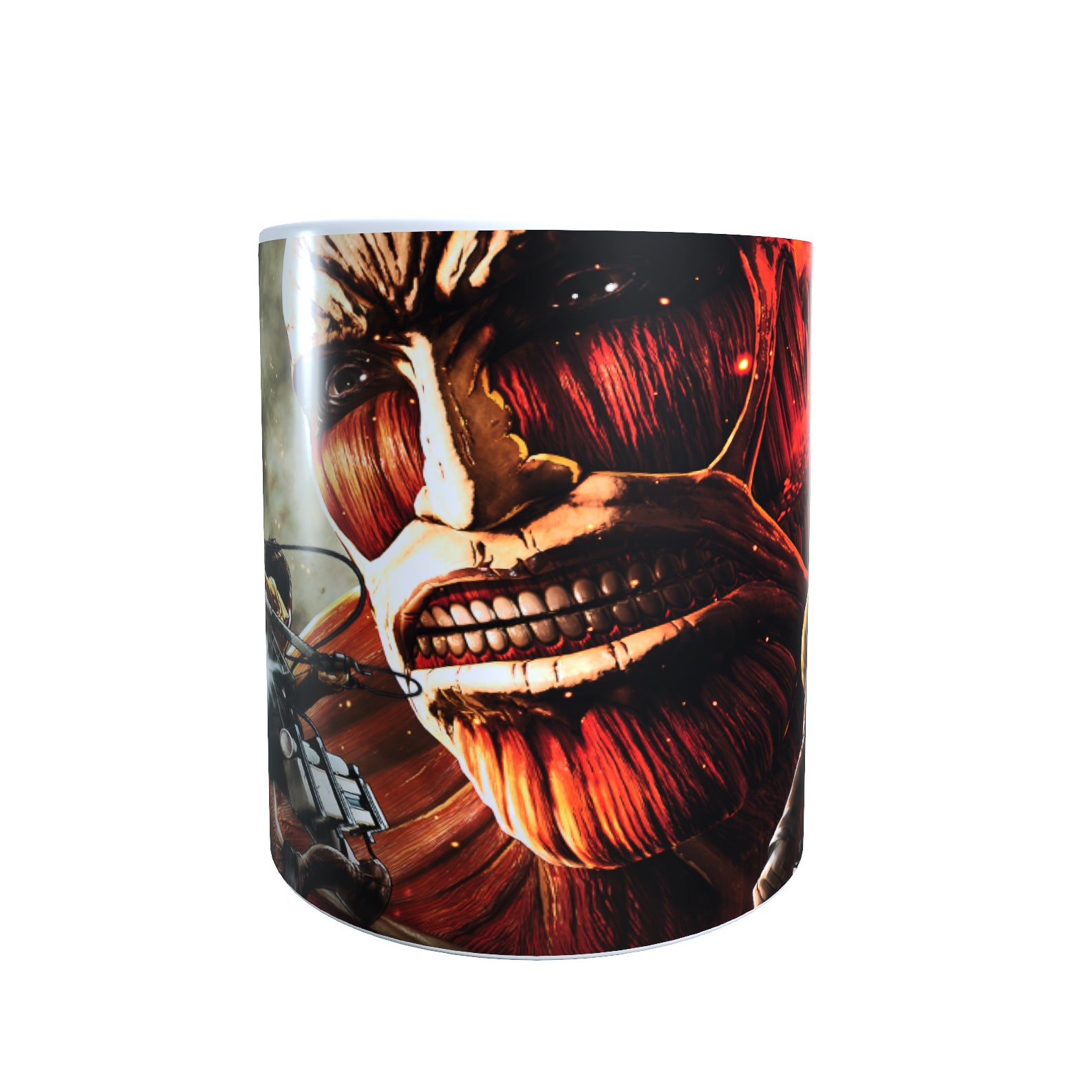 Attacking Titan - Titan Siege Coffee Mug