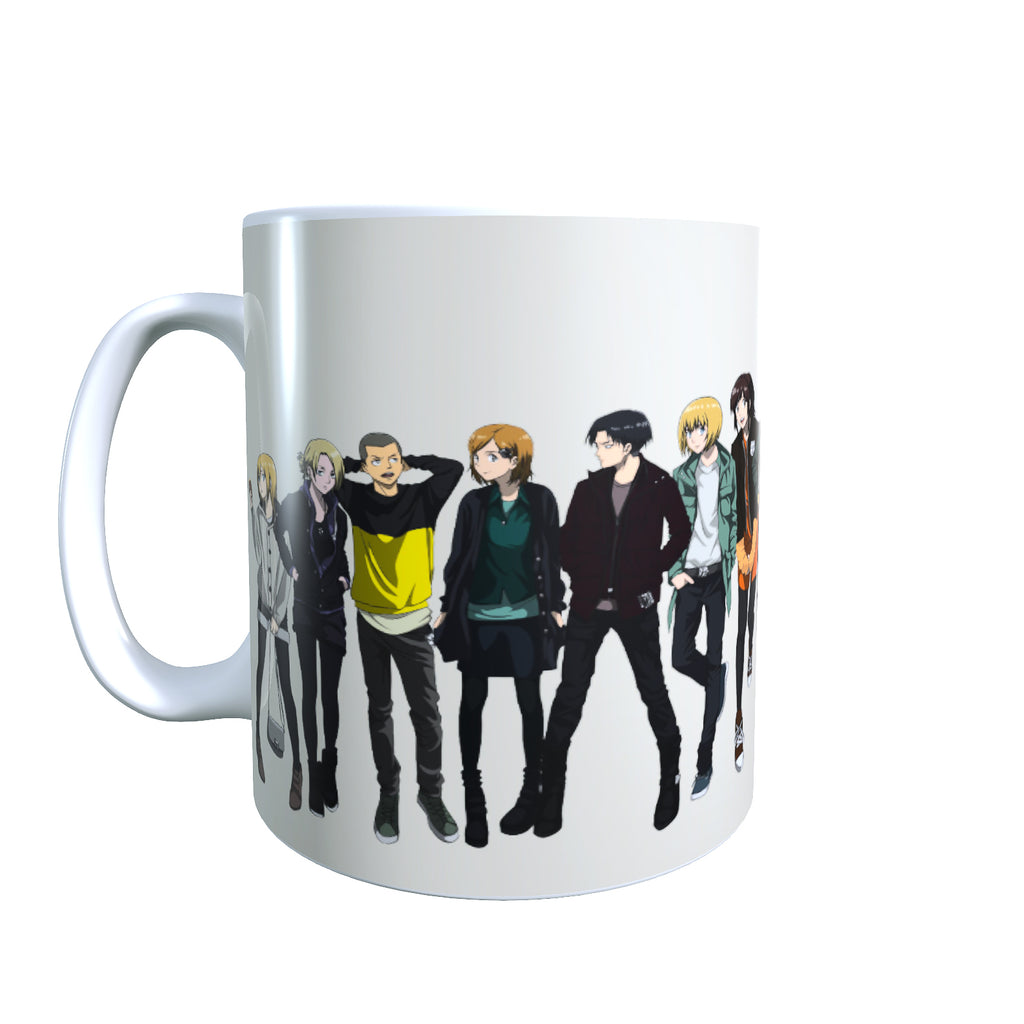 Characters - Titan Siege Coffee Mug