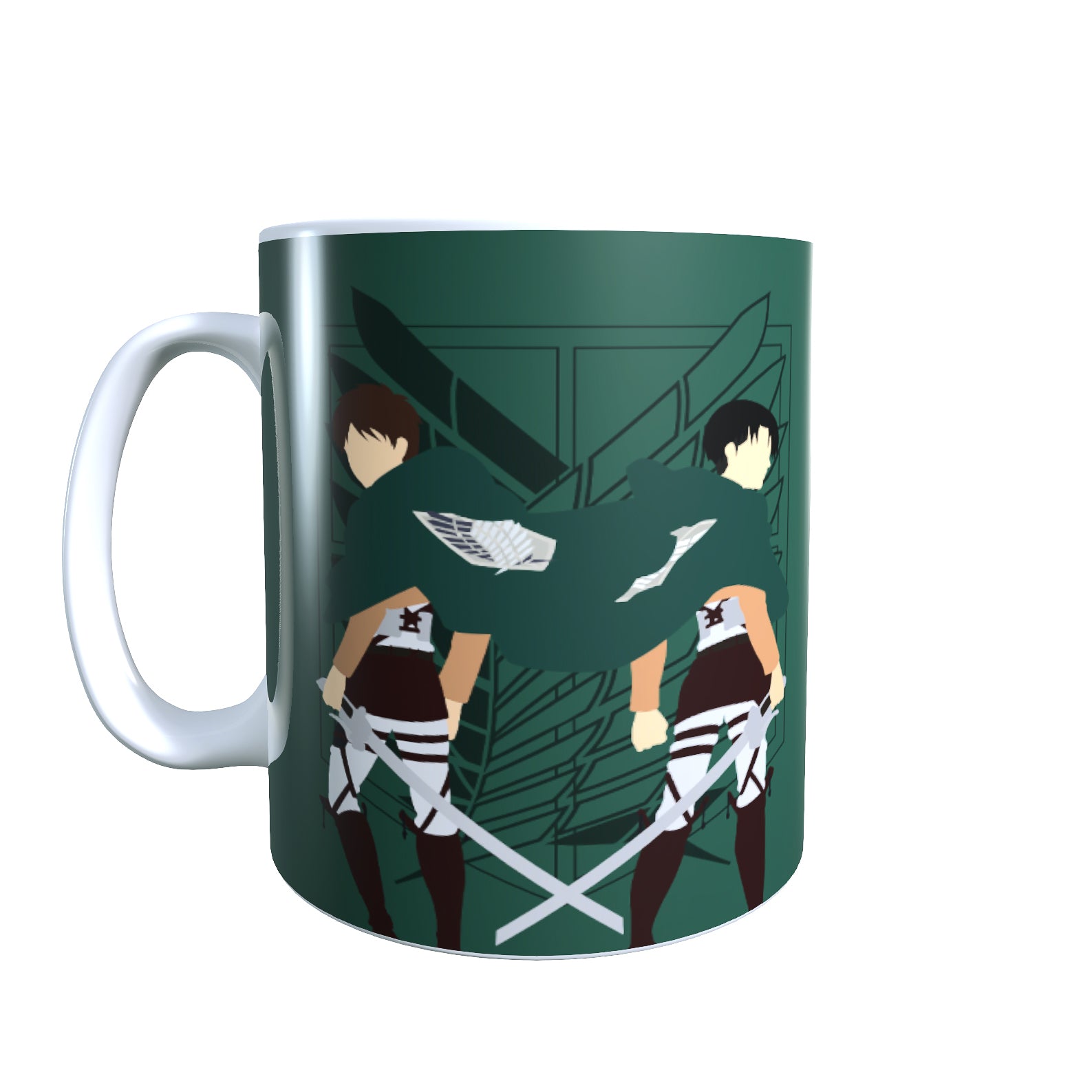 Back to Back - Titan Siege Coffee Mug