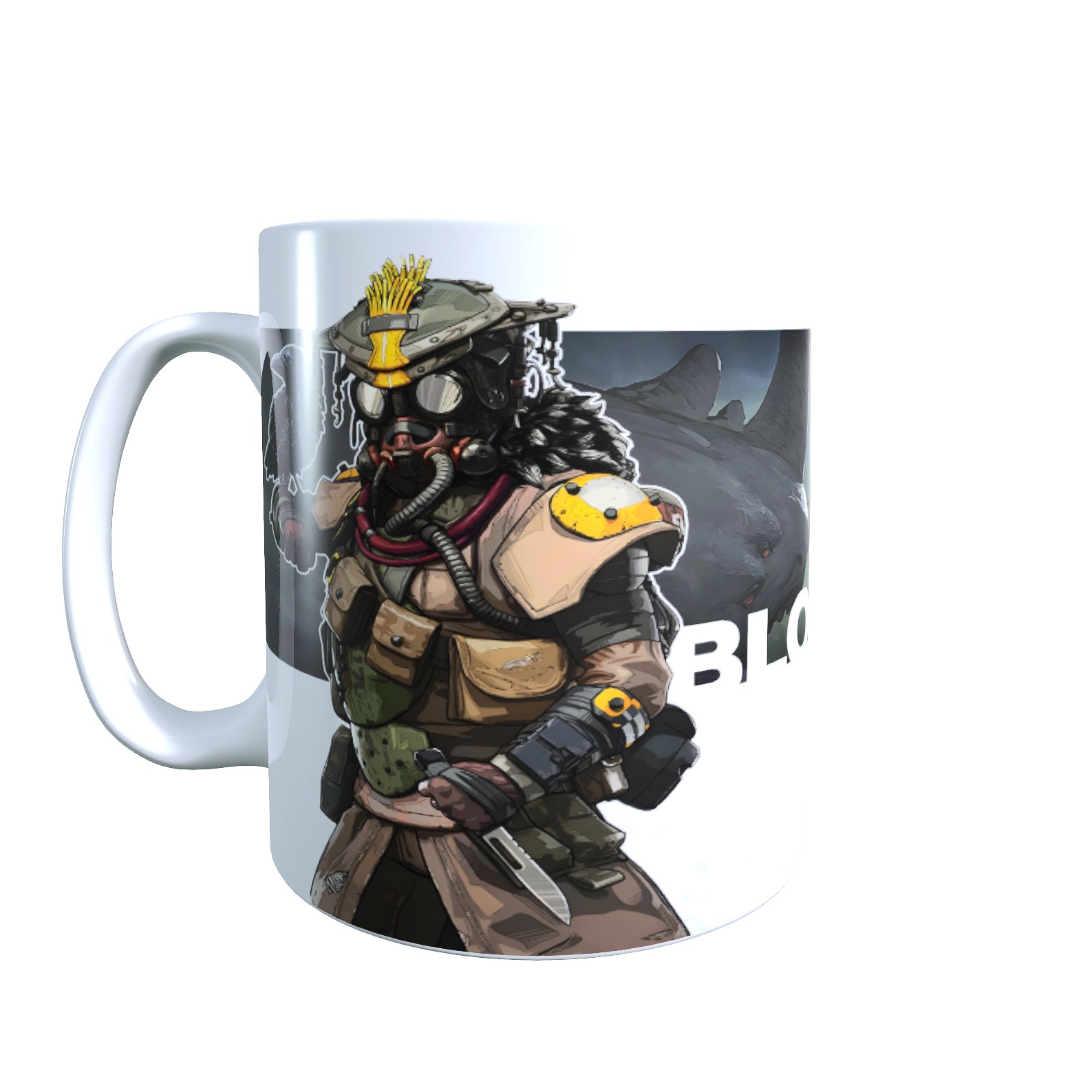 The Tracker Hero Banner - Battle Royale Elite Coffee Mug