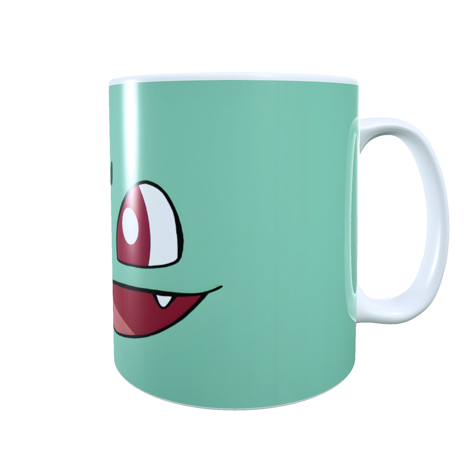Bulbasaur Face - Creature Catchers Coffee Mug