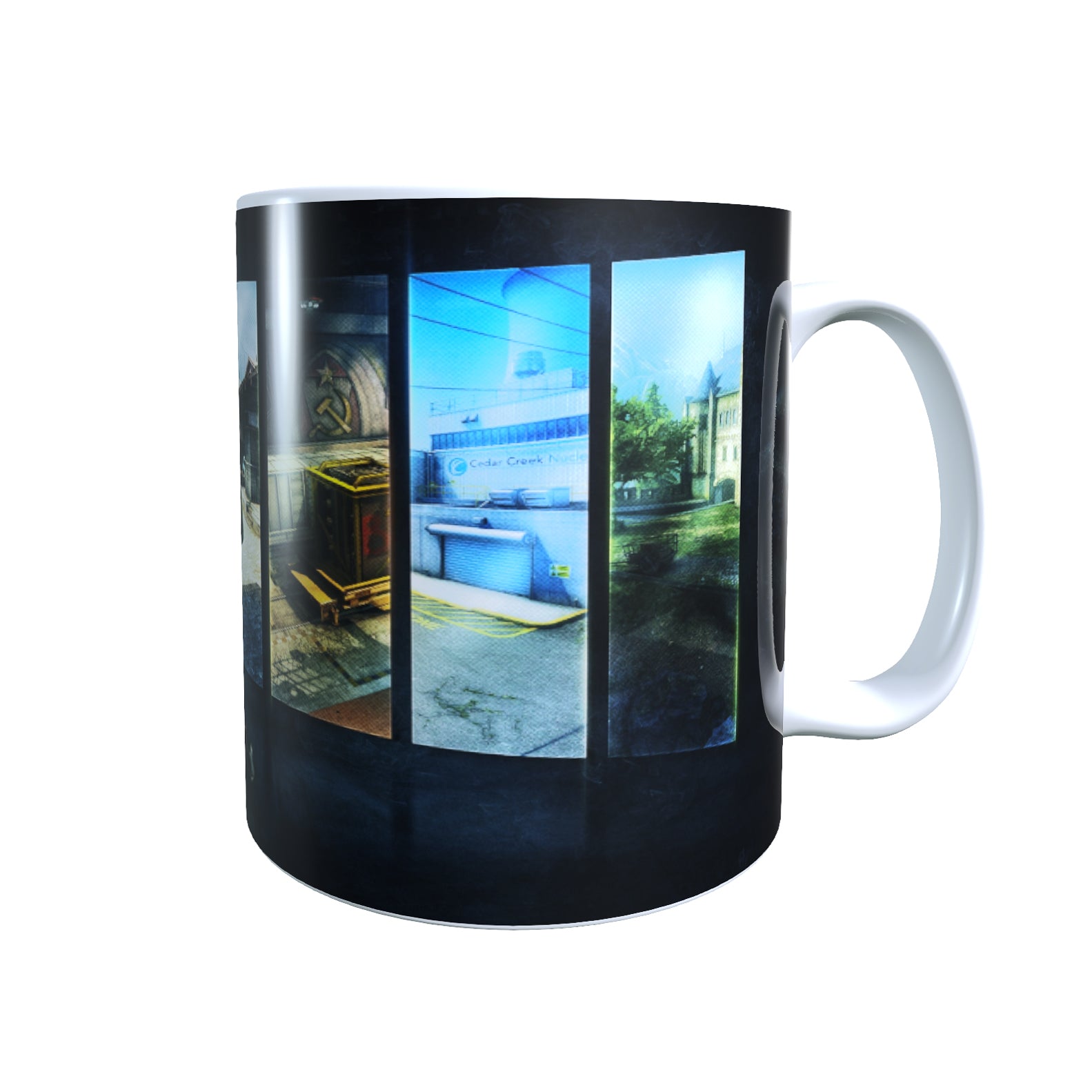 Map Selection - Tactical Ops Coffee Mug