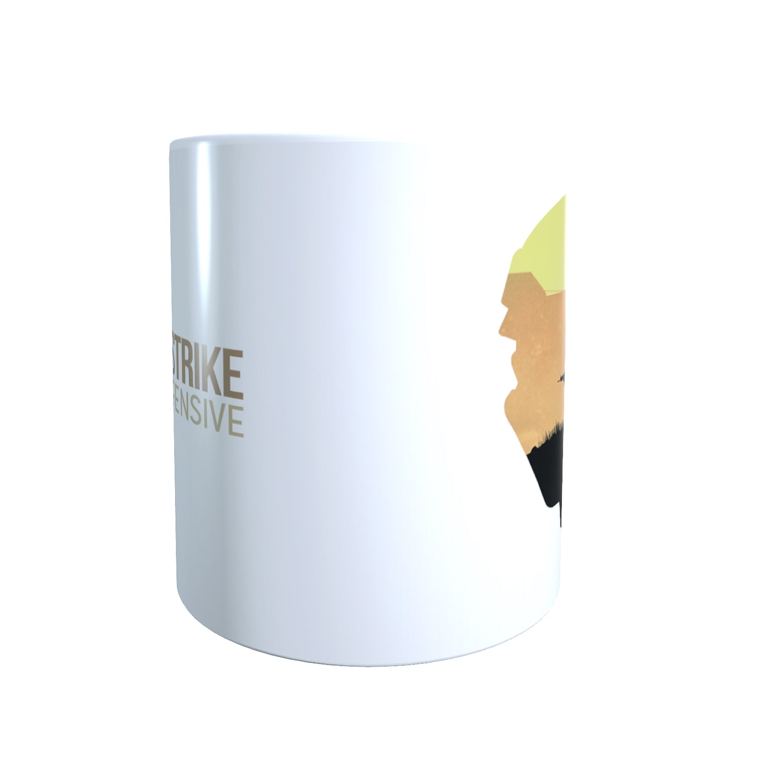 Orange Team Head - Tactical Ops Coffee Mug