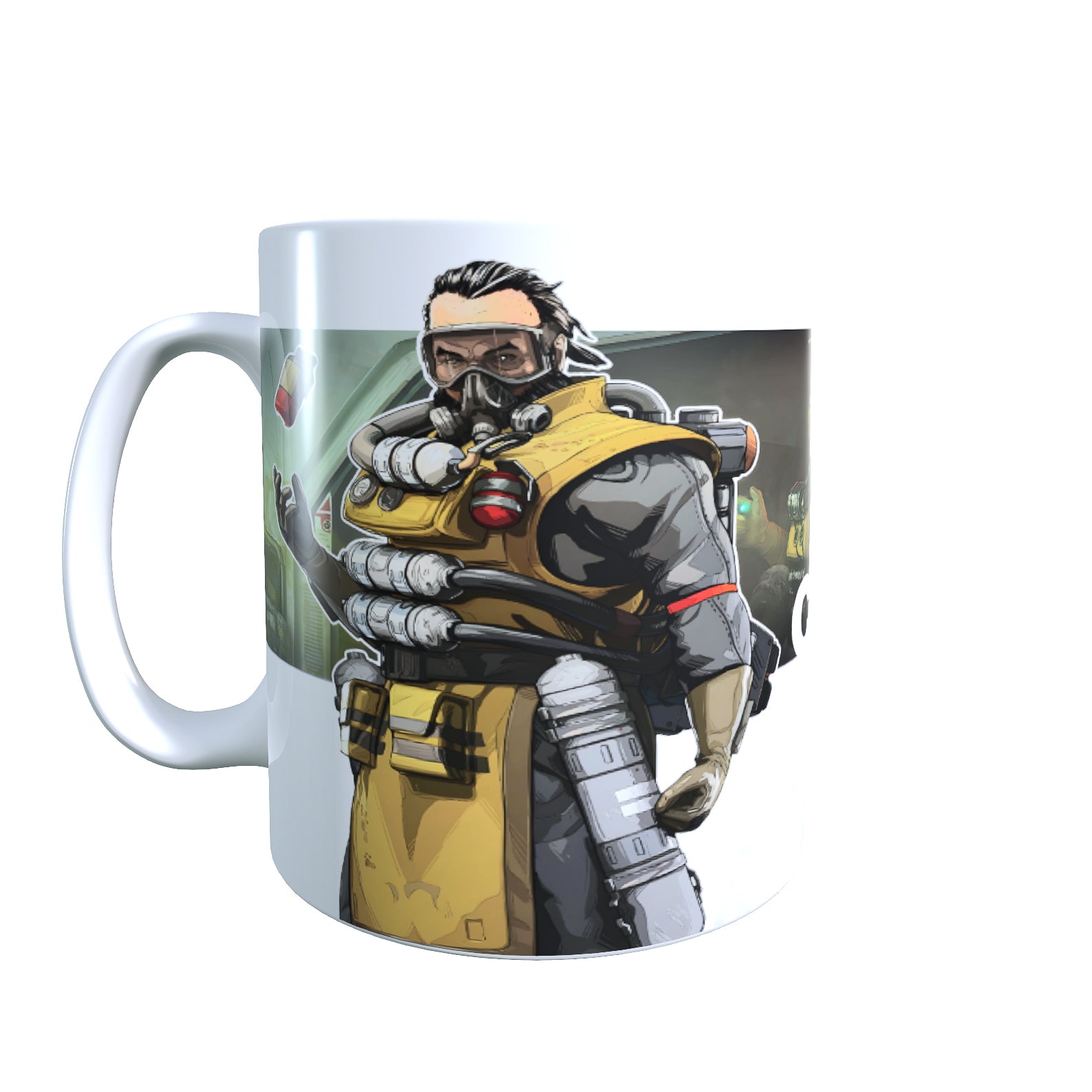 Toxic Scientist Hero Banner - Battle Royale Elite Coffee Mug