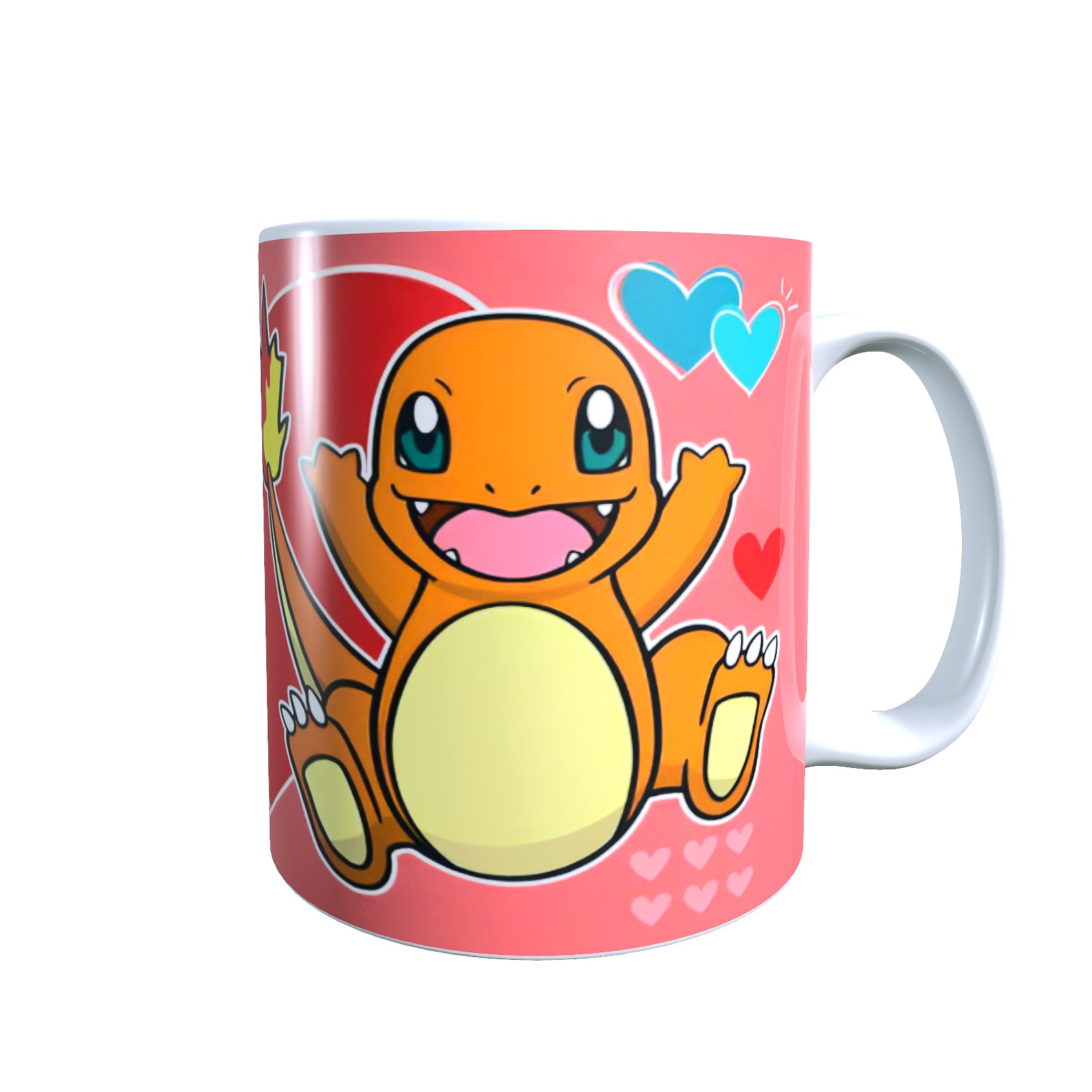 Charmander Valentines Day - Creature Catchers Coffee Mug
