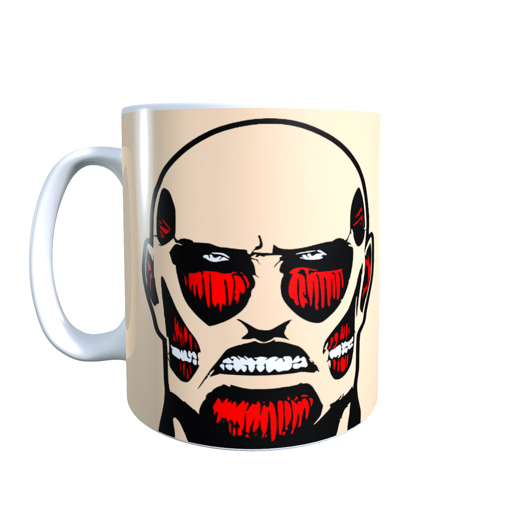 Colosal White - Titan Siege Coffee Mug