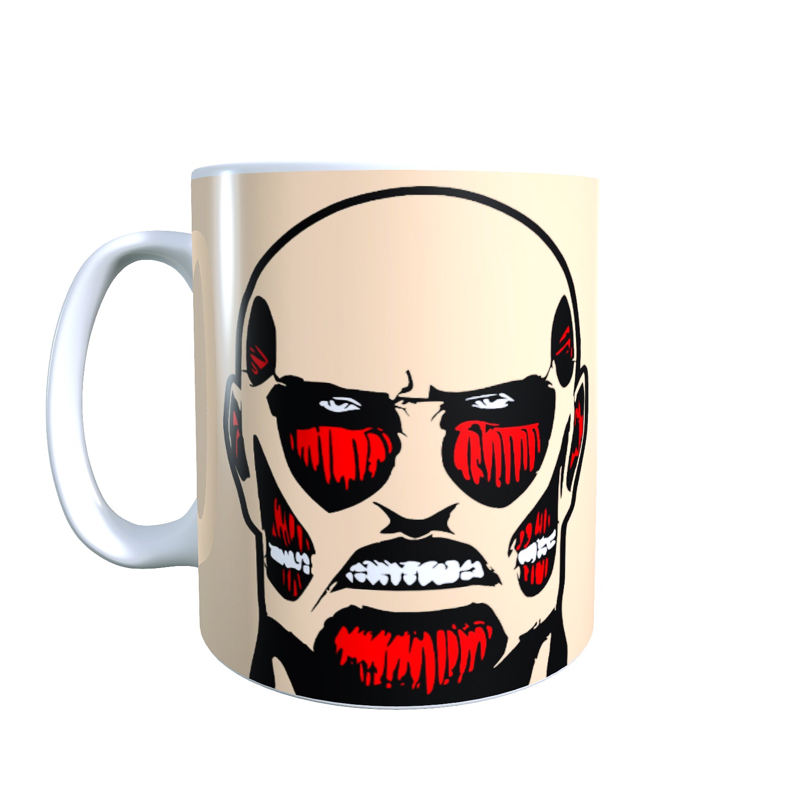 Colosal White - Titan Siege Coffee Mug