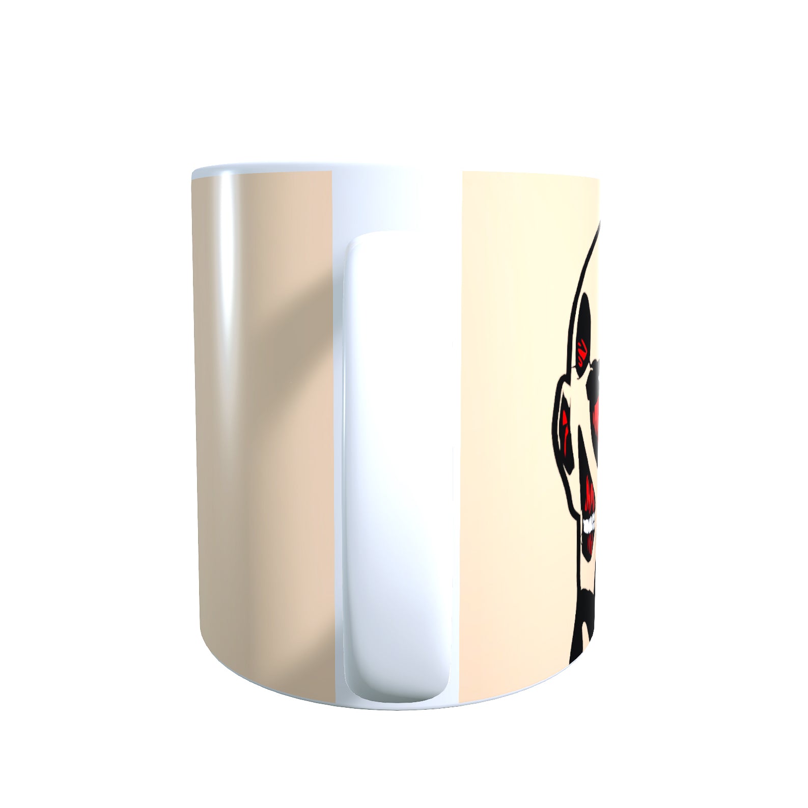 Colosal White - Titan Siege Coffee Mug