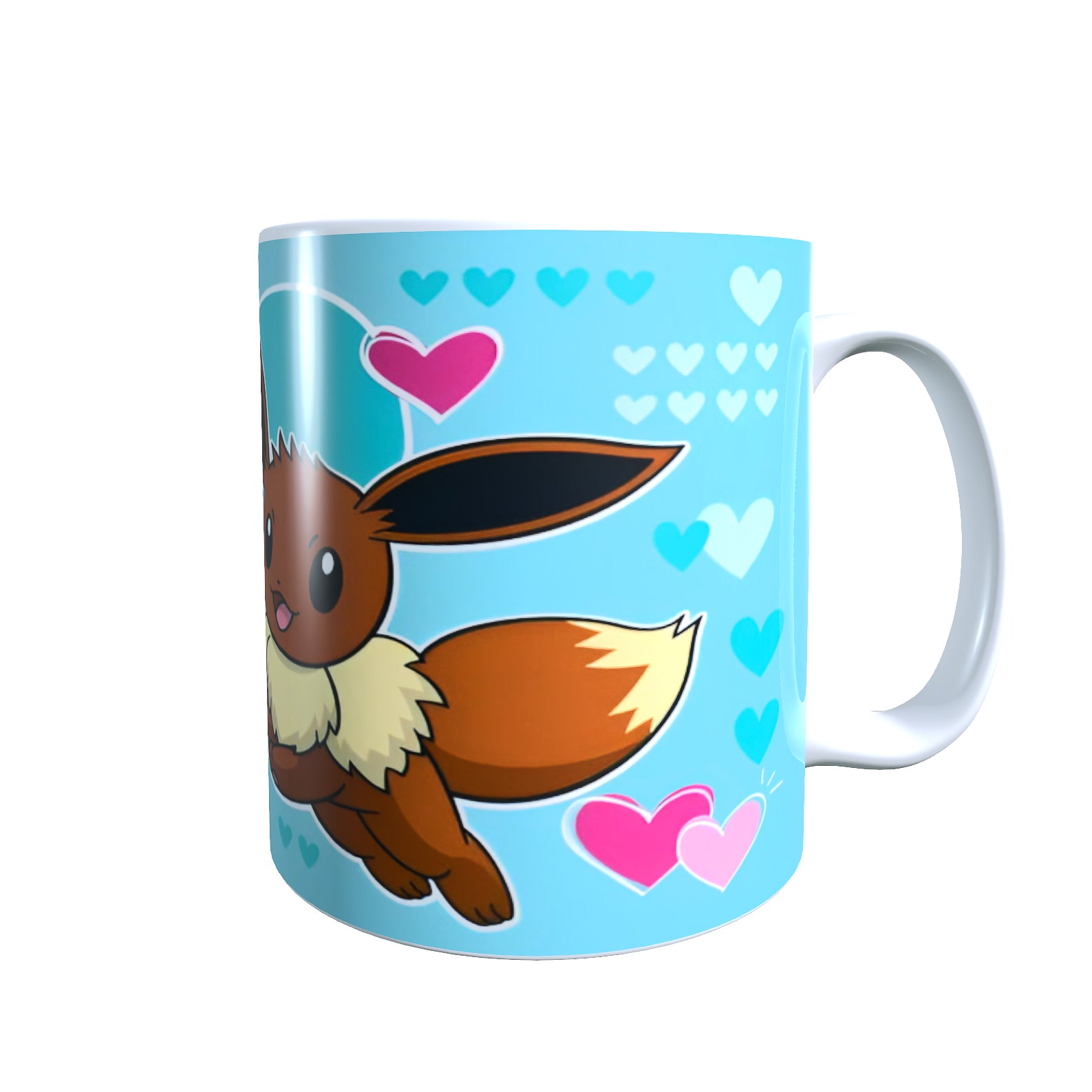 Eevee Valentines Day - Creature Catchers Coffee Mug