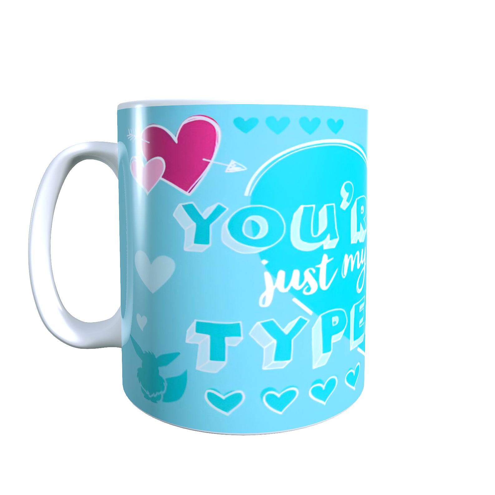 Eevee Valentines Day - Creature Catchers Coffee Mug