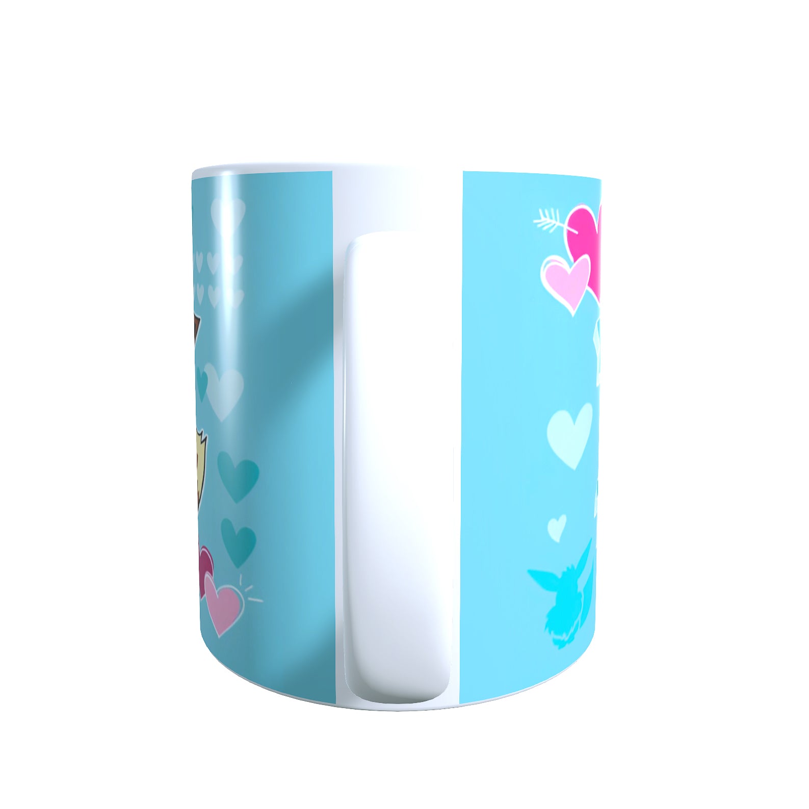Eevee Valentines Day - Creature Catchers Coffee Mug