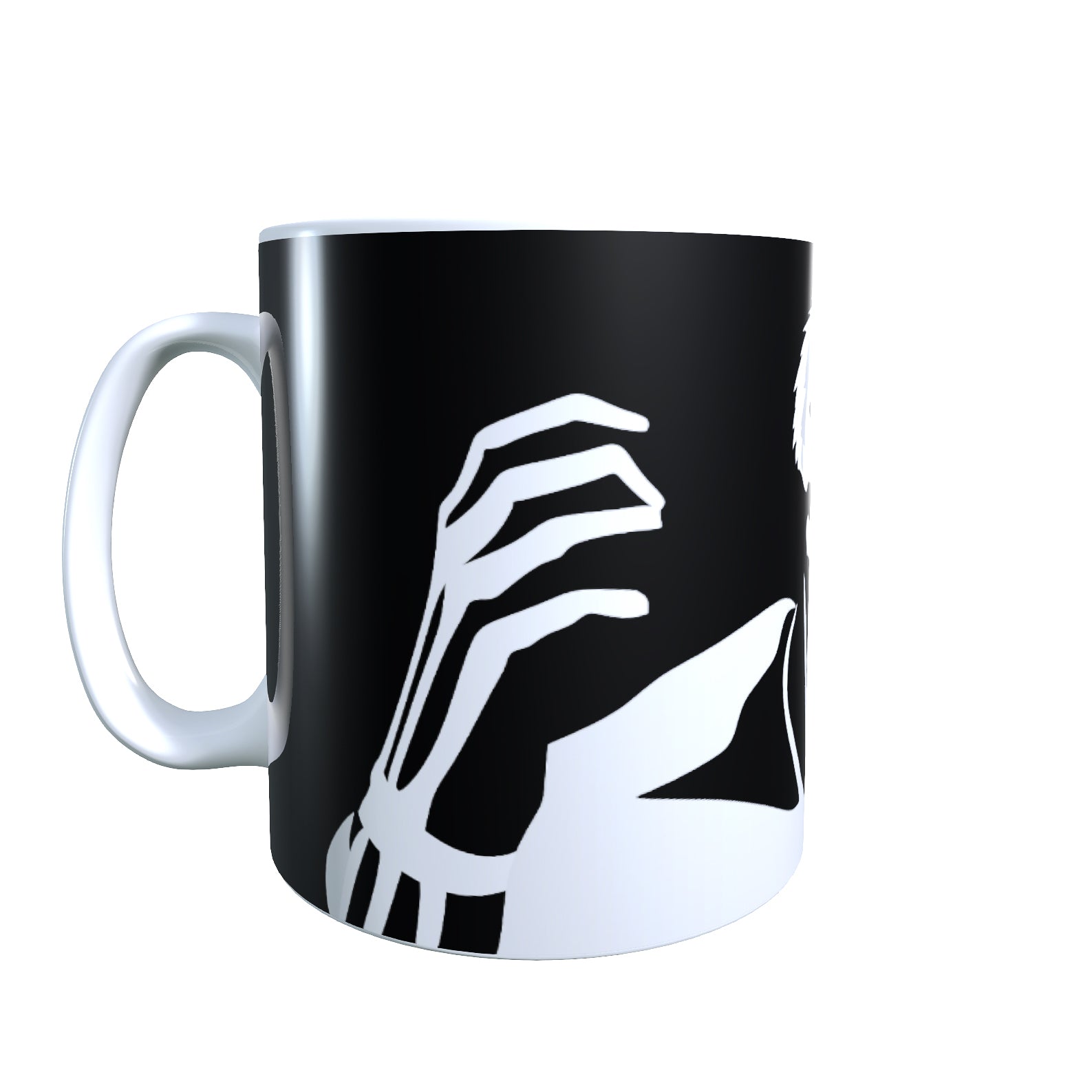 Armoured Black and White - Titan Siege Coffee Mug