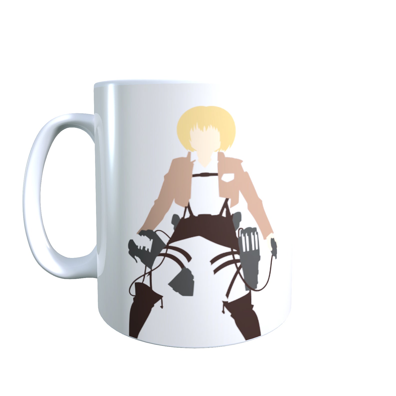 Armin White Minimal - Titan Siege Coffee Mug