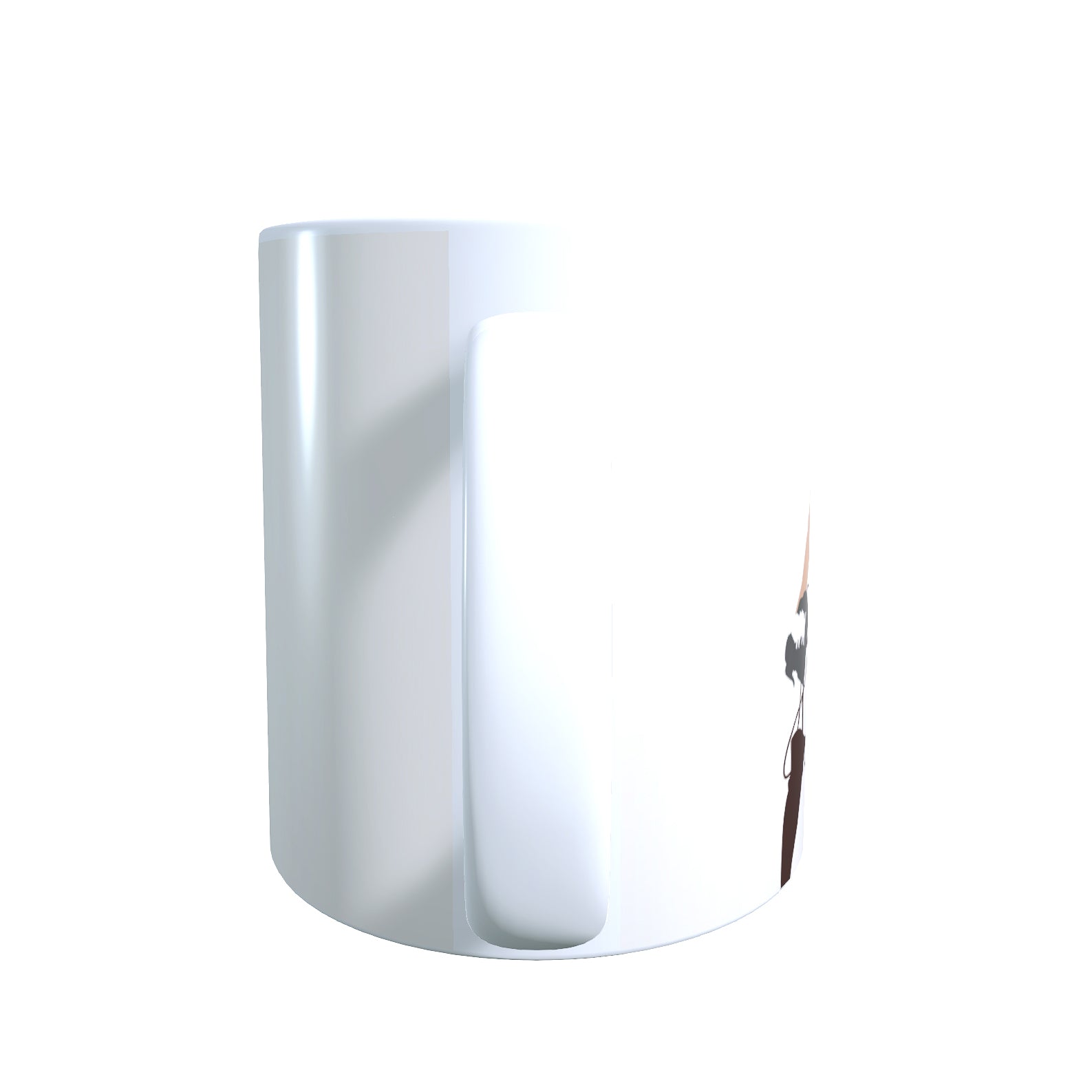 Armin White Minimal - Titan Siege Coffee Mug