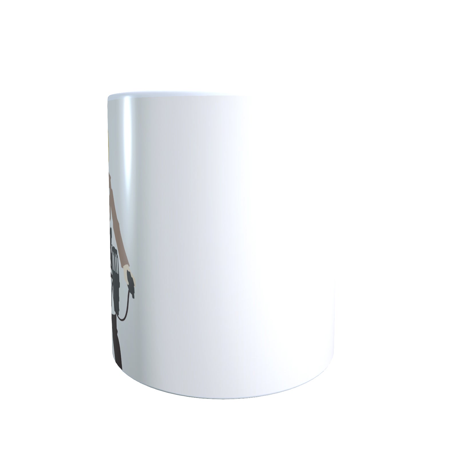 Armin White Minimal - Titan Siege Coffee Mug