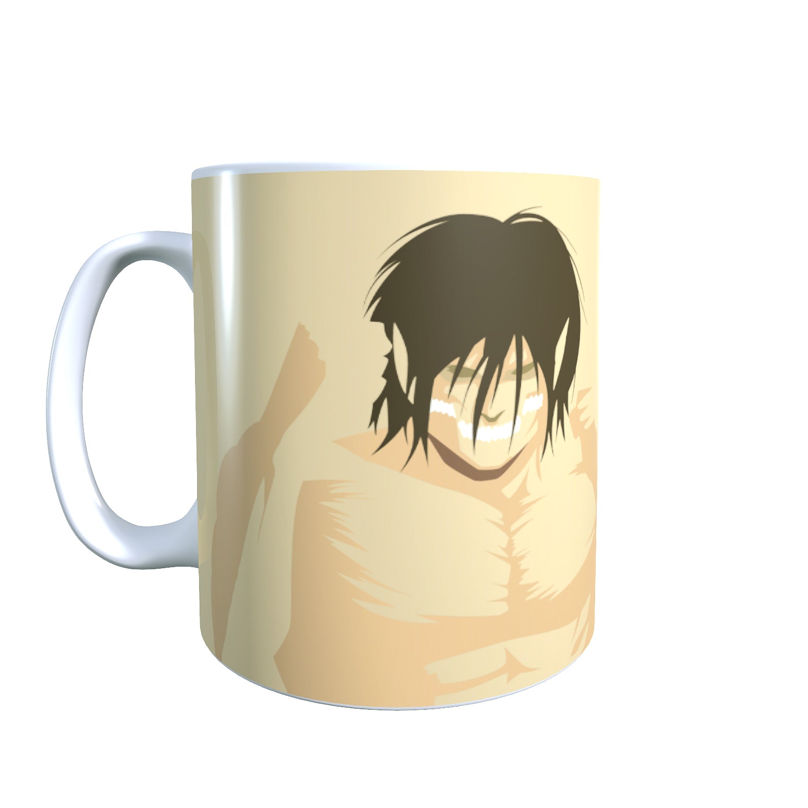 Attacking Pose - Titan Siege Coffee Mug