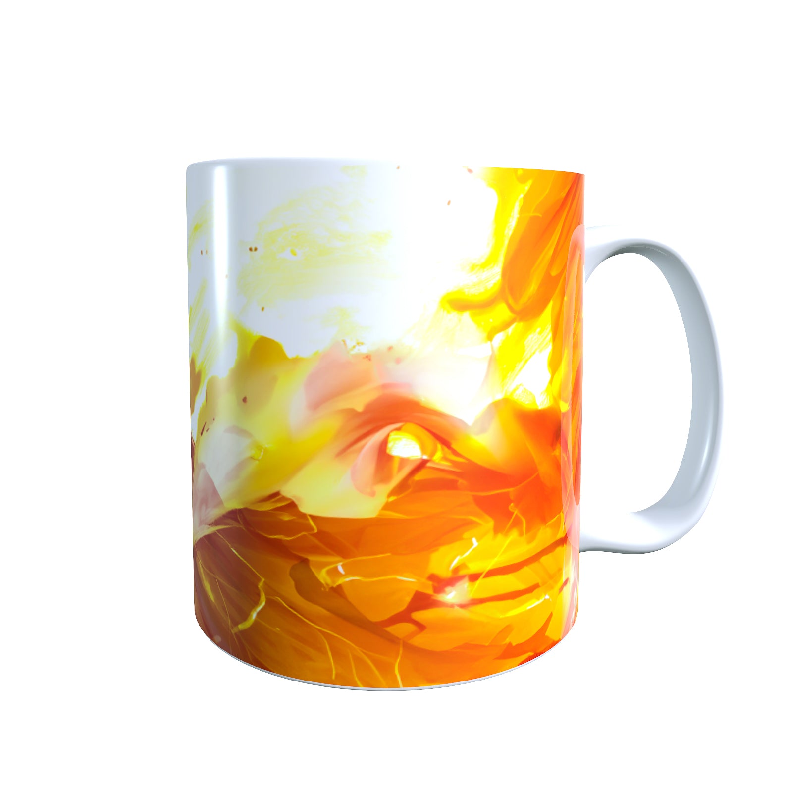 Attacking on Fire - Titan Siege Coffee Mug