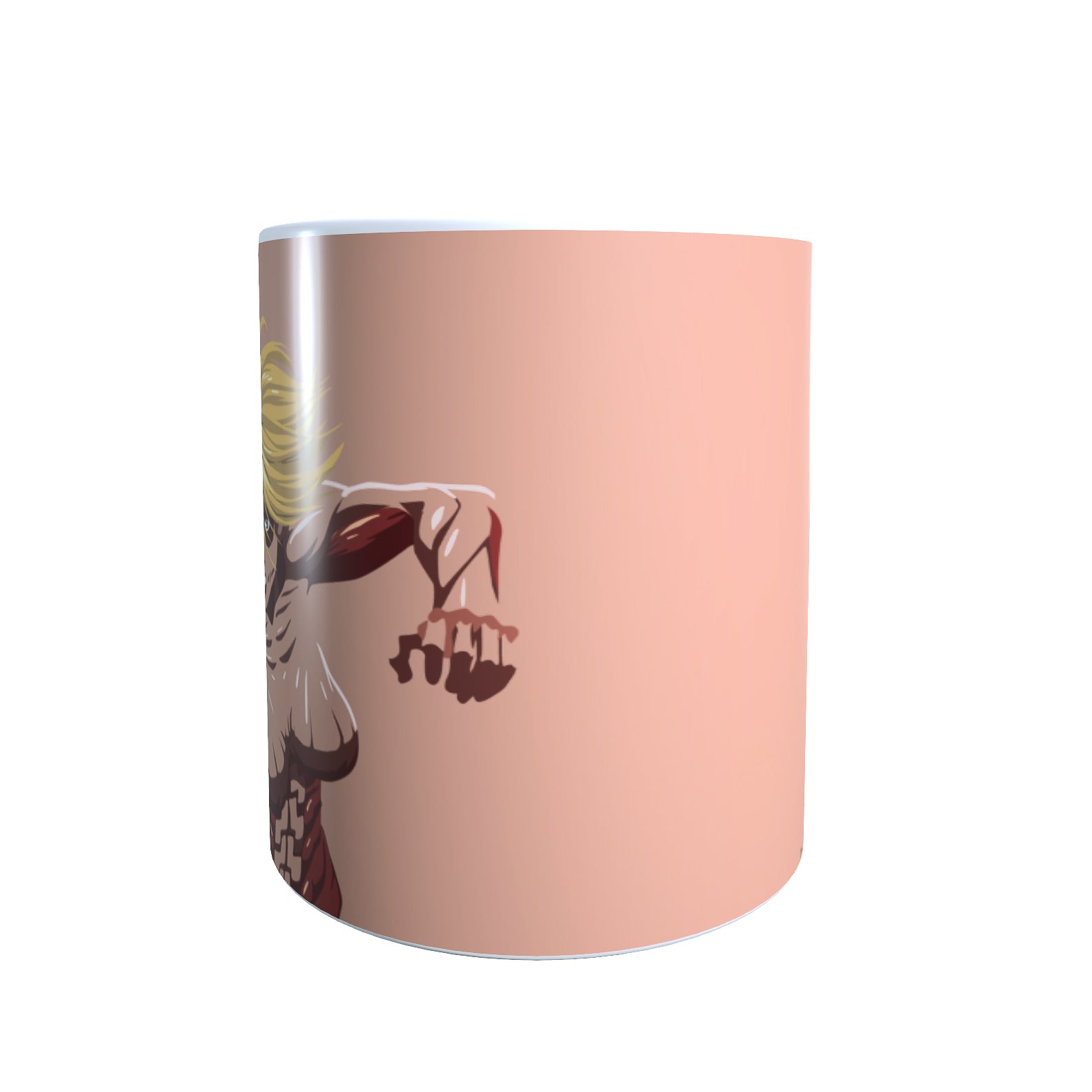 Female Titan Pink Minimal - Titan Siege Coffee Mug