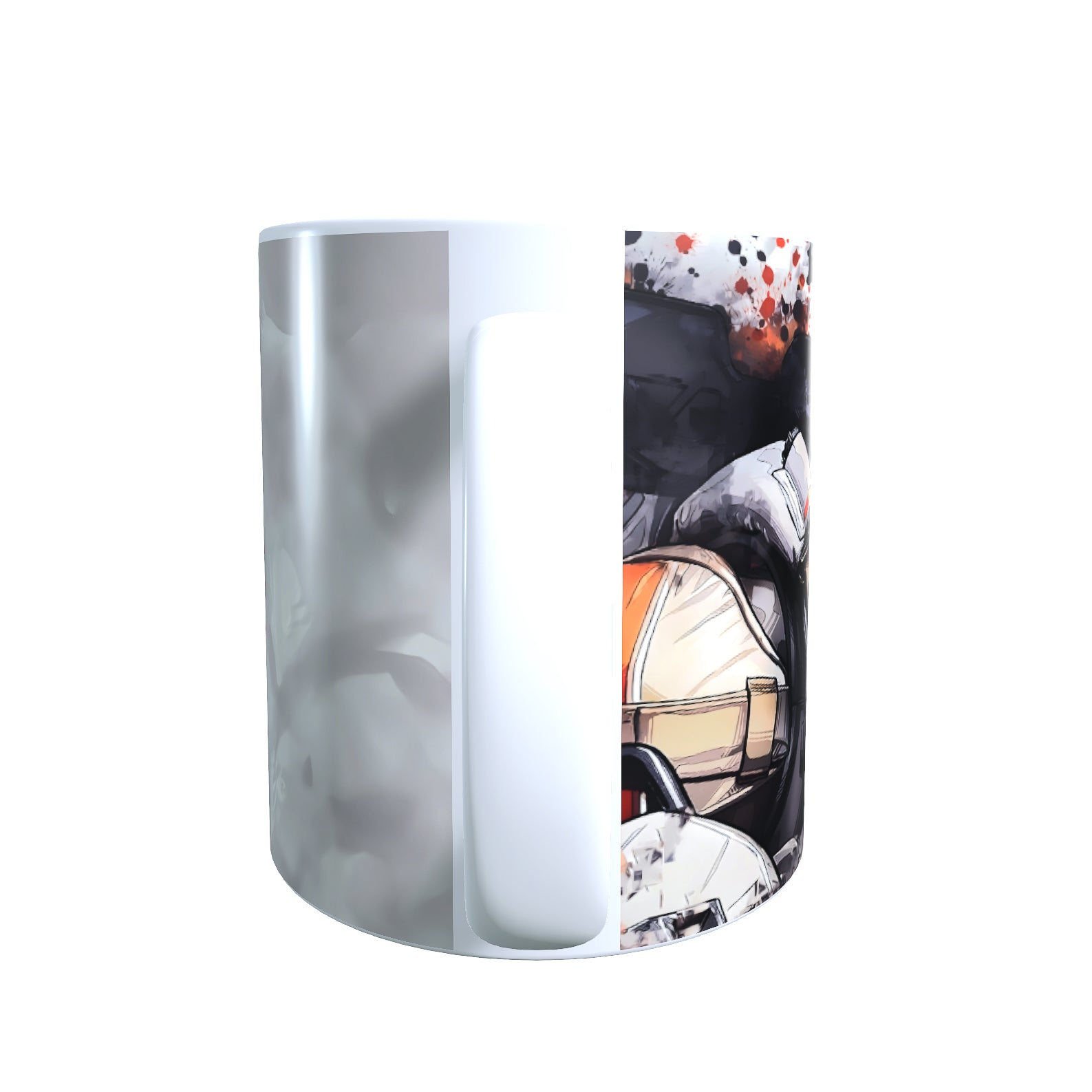 Armored Defender Cell Shaded - Battle Royale Elite Coffee Mug