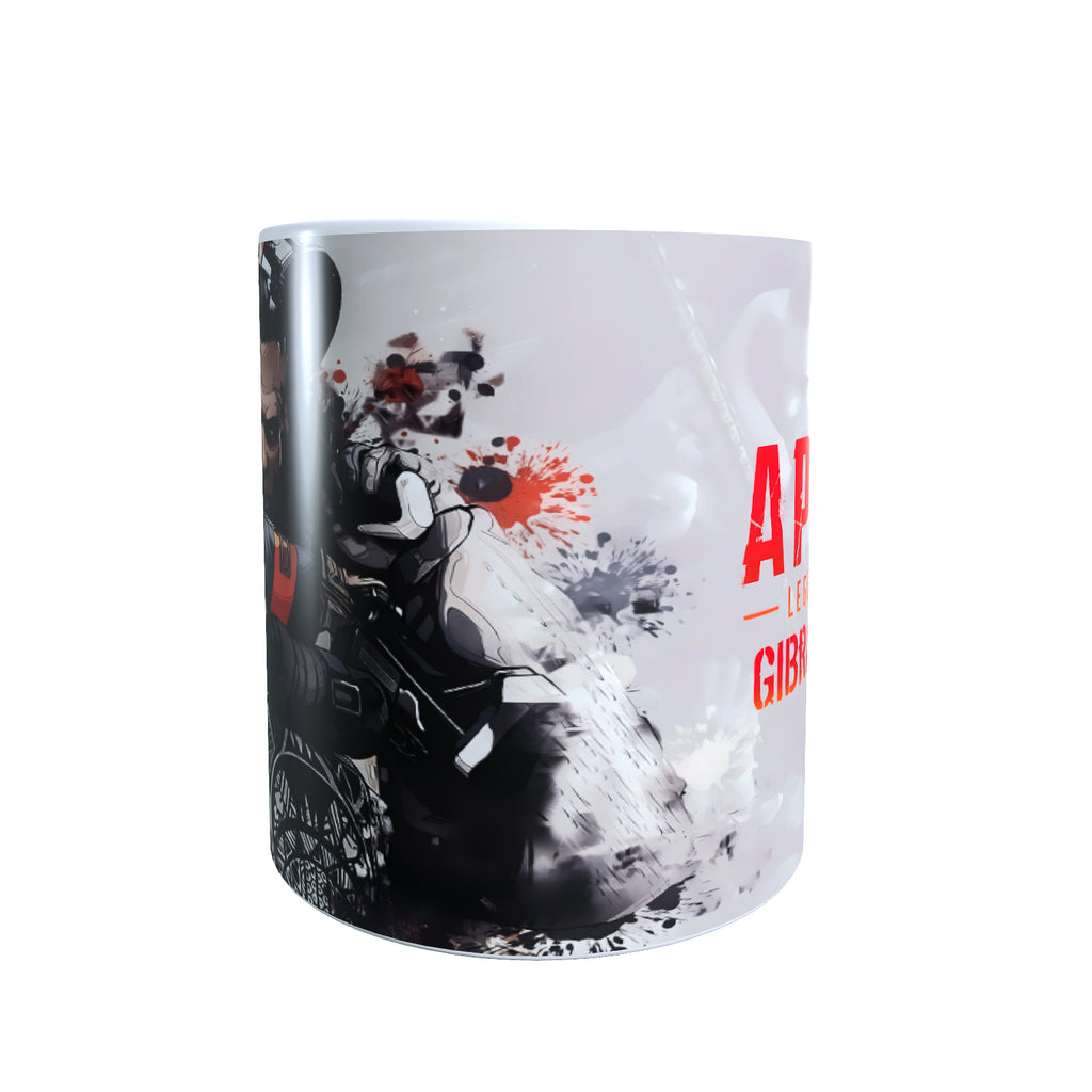 Armored Defender Cell Shaded - Battle Royale Elite Coffee Mug