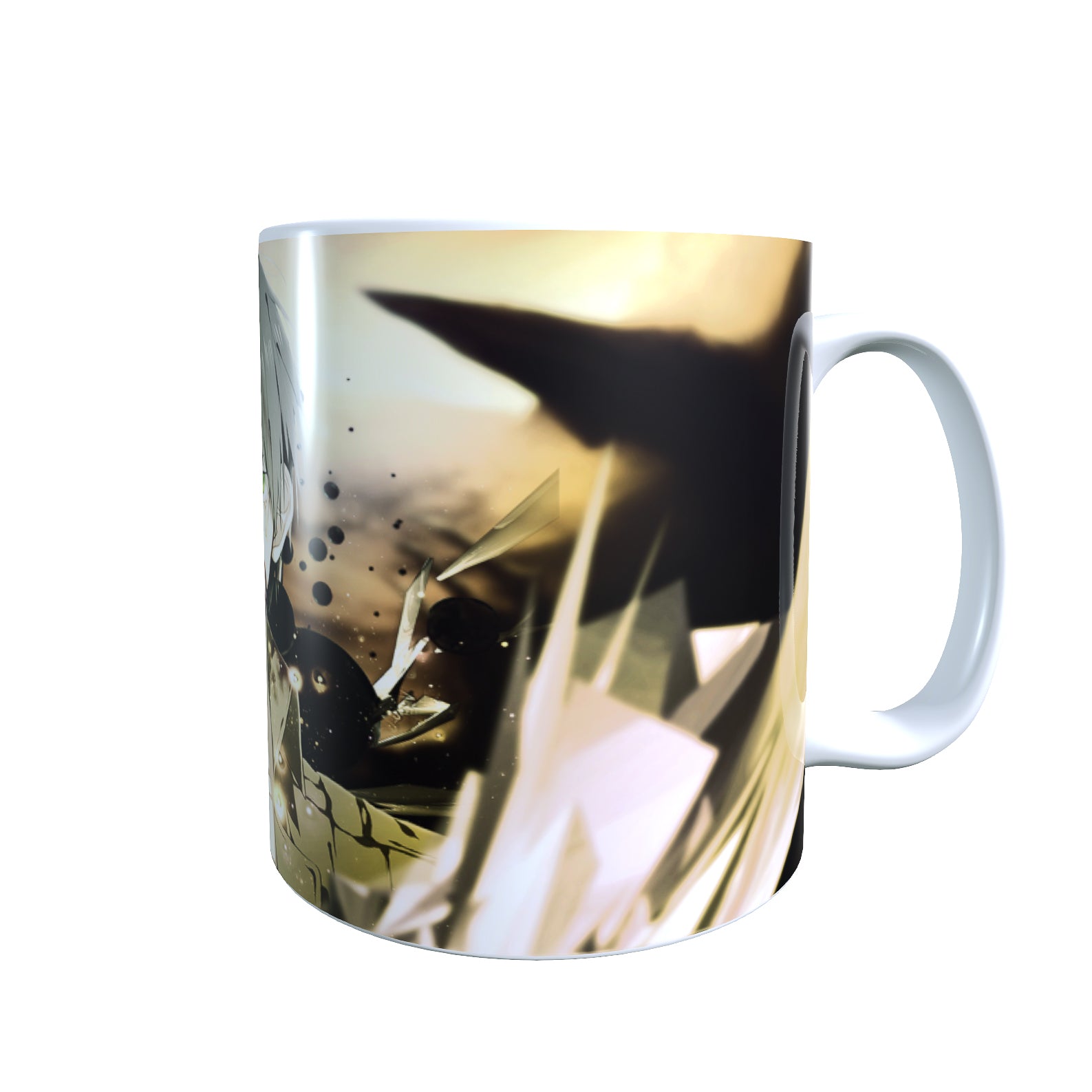 Humanity Will Fight Natural - Titan Siege Coffee Mug