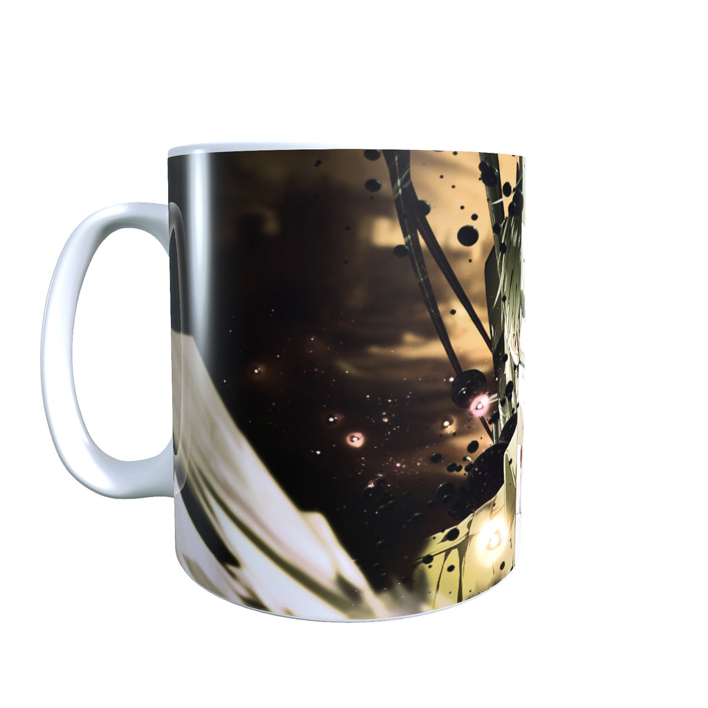 Humanity Will Fight Natural - Titan Siege Coffee Mug