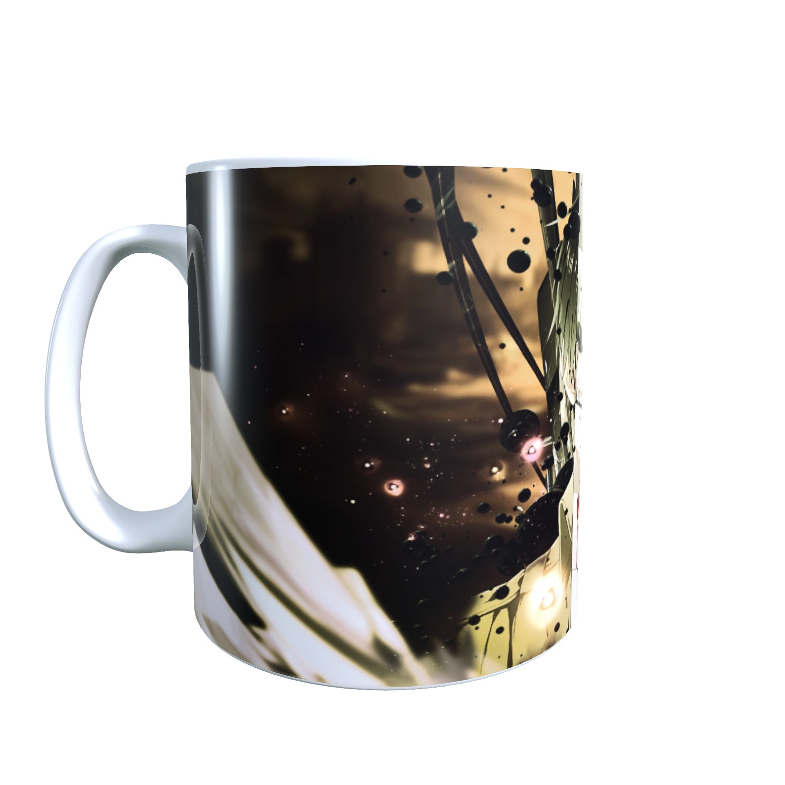 Humanity Will Fight Natural - Titan Siege Coffee Mug