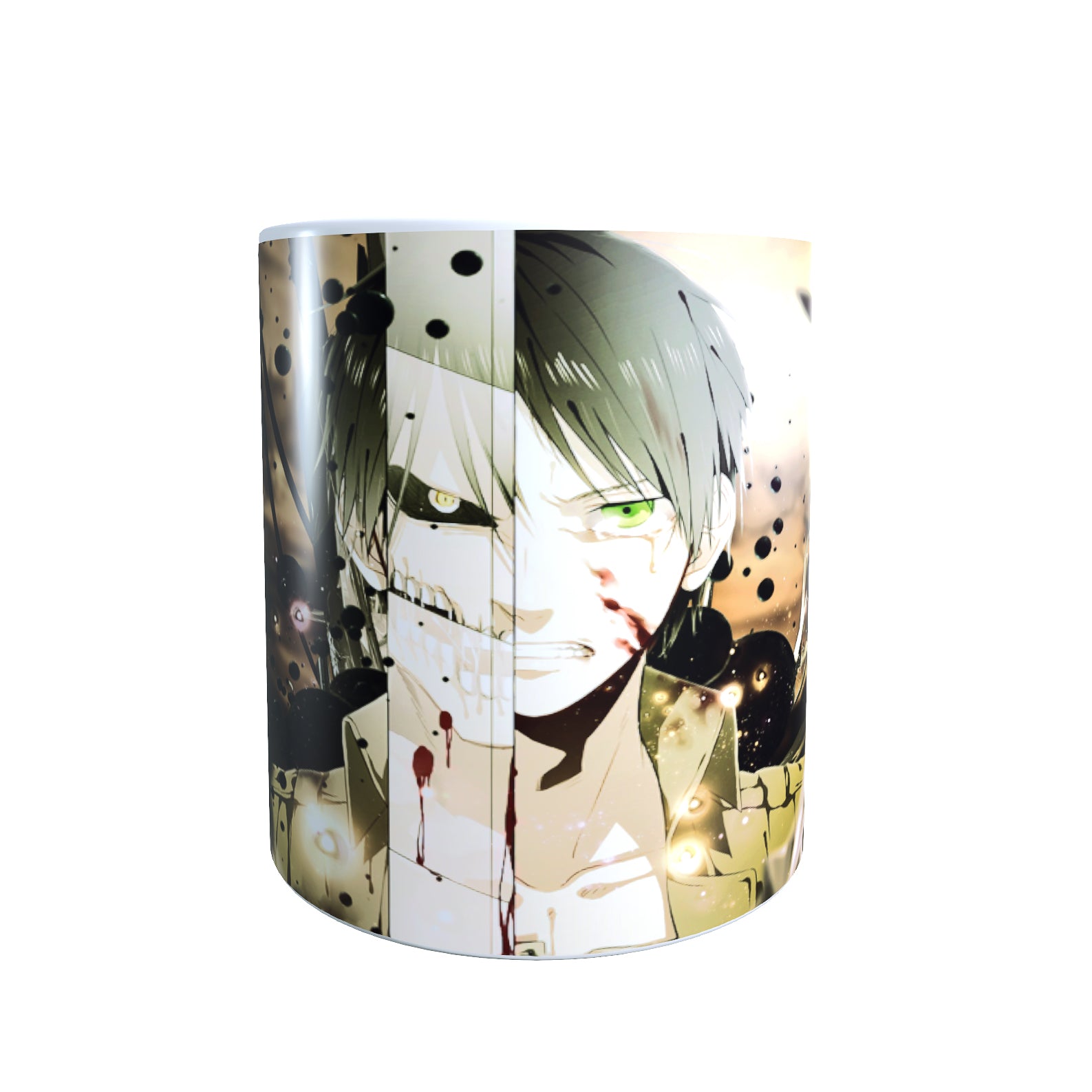 Humanity Will Fight Natural - Titan Siege Coffee Mug