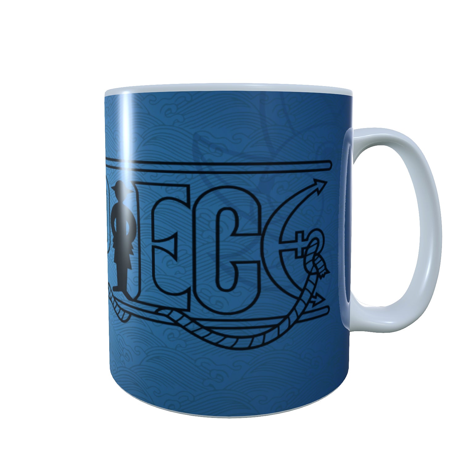 Logo Blue  - Pirate’s Voyage Coffee Mug