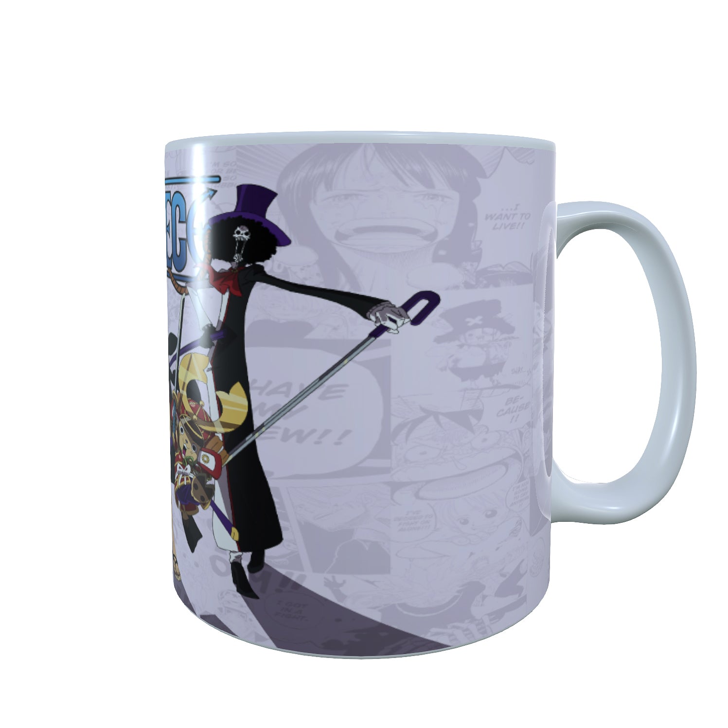 Manga Background  - Pirate’s Voyage Coffee Mug