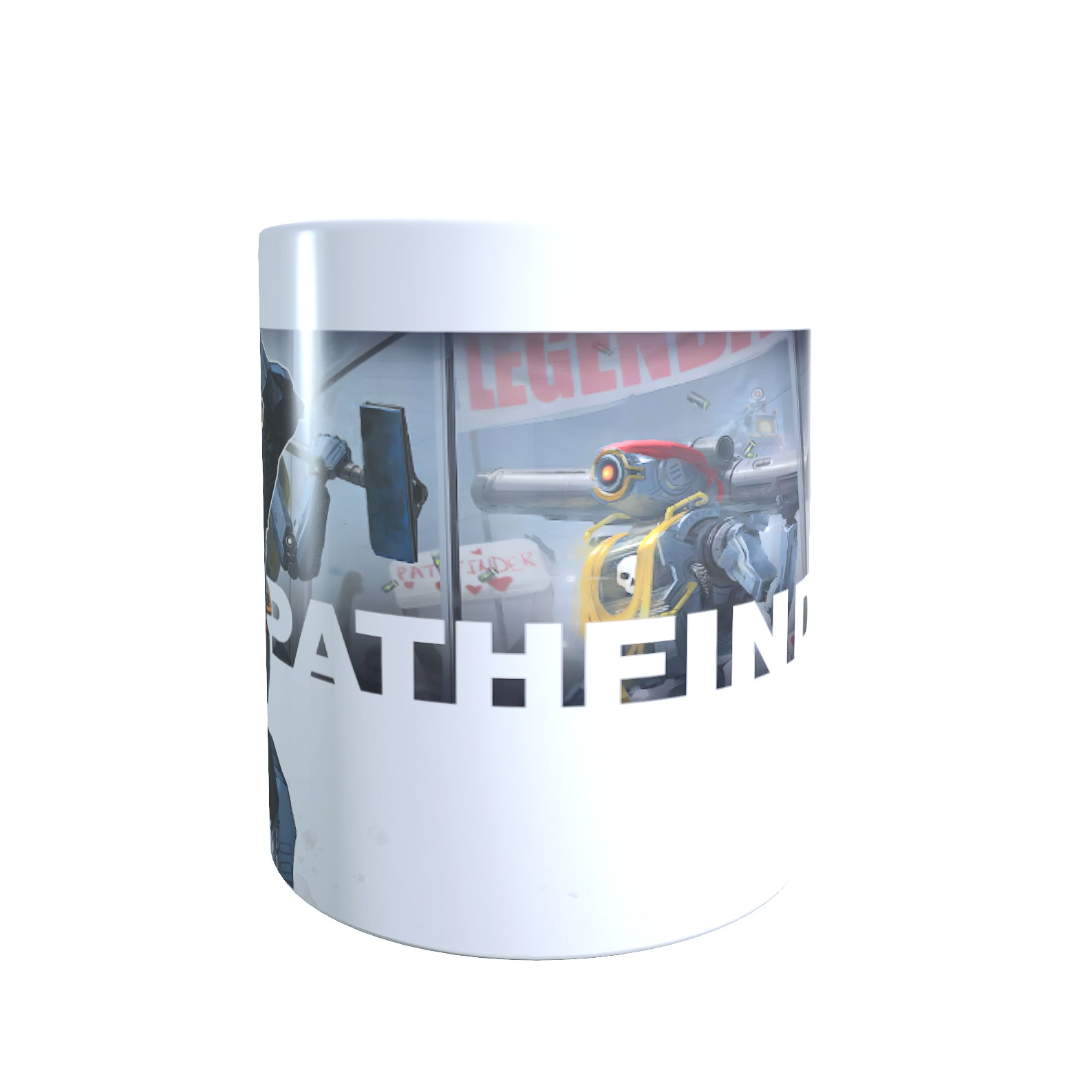 Recon Bot Hero Banner - Battle Royale Elite Coffee Mug