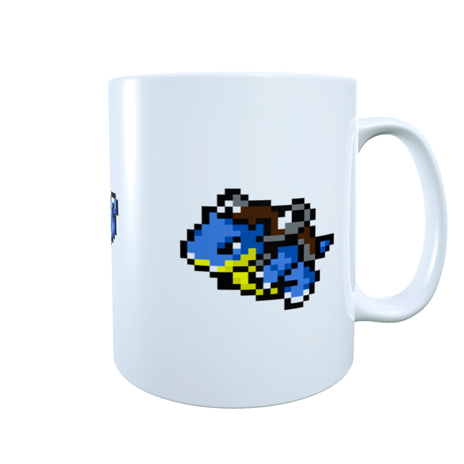 Pixel Pokemon Squirtle - Creature Catchers Coffee Mug