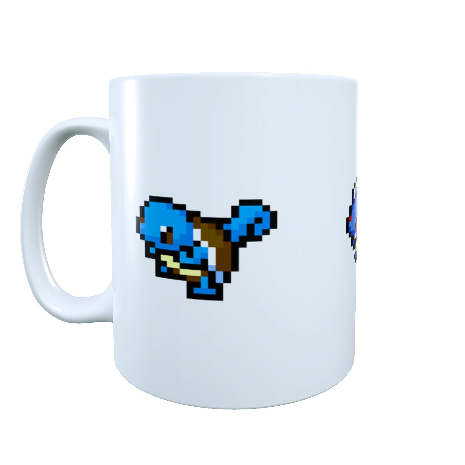 Pixel Pokemon Squirtle - Creature Catchers Coffee Mug