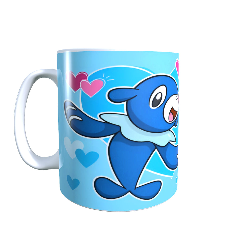 Popplio Valentines Day - Creature Catchers Coffee Mug