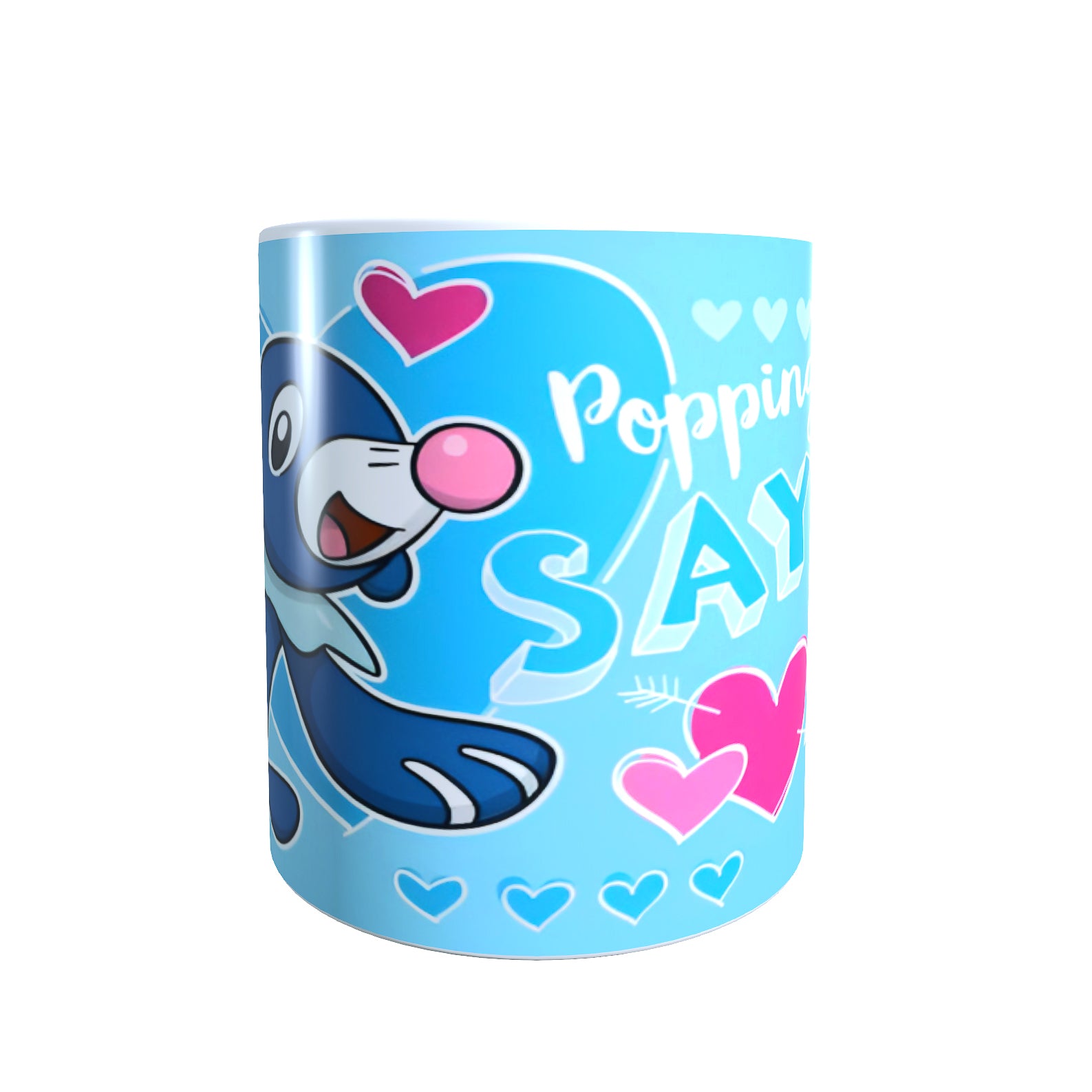 Popplio Valentines Day - Creature Catchers Coffee Mug