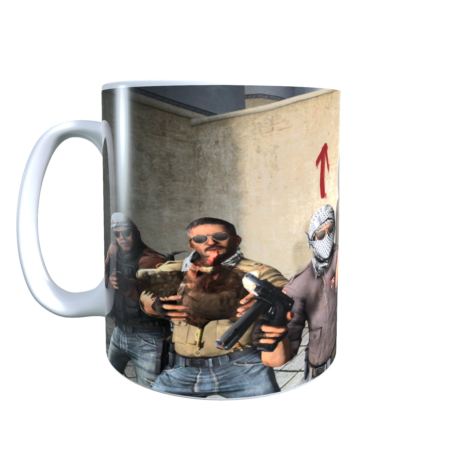 Orange Team Selfie - Tactical Ops Coffee Mug
