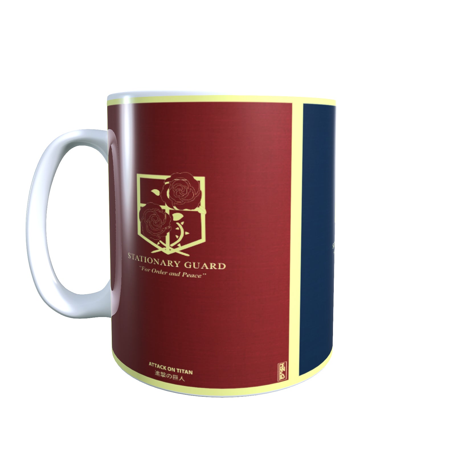 Tri Crest - Titan Siege Coffee Mug